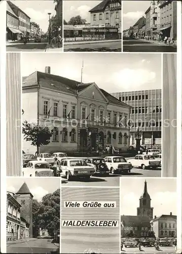 Haldensleben Orts und Teilansichten Kat. Haldensleben