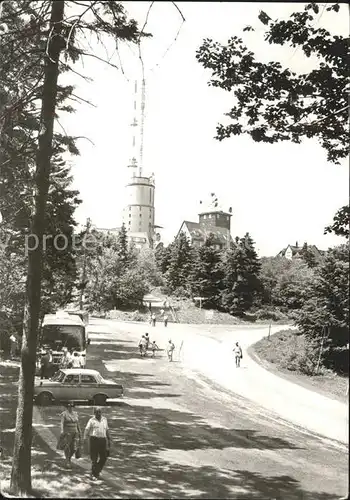 Brotterode Gr Inselsberg Funkturm Kat. Brotterode