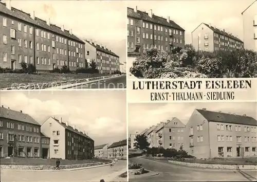 Eisleben Ernst Thaelmann Siedlung Kat. Eisleben