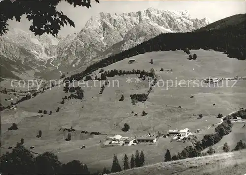 Maria Alm Steinernen Meer Panorama Kat. Maria Alm am Steinernen Meer