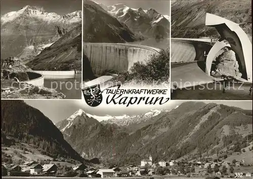 Kaprun Tauernkraftwerke Teilansichten Kat. Kaprun