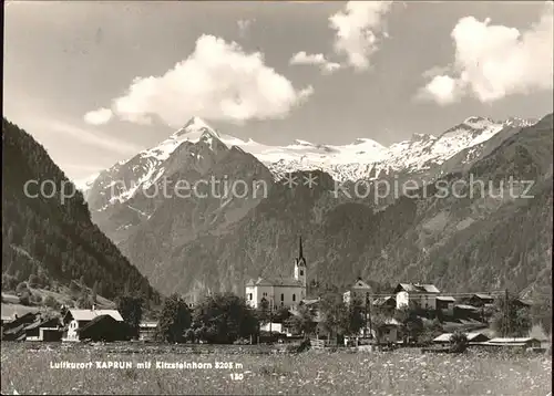 Kaprun mit Kitzsteinhorn Kat. Kaprun