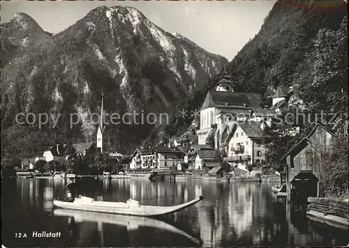 Hallstatt Salzkammergut Ortsansicht Gondel Kat. Hallstatt