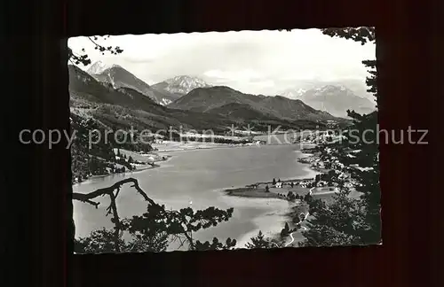 Weissensee Kaernten Seepanorama Kat. Weissensee