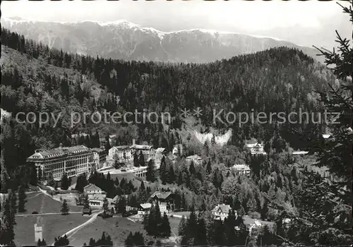 Semmering Niederoesterreich vom Sonnwendstein Gewerkschaftshaus Privatangestellter Kat. Semmering