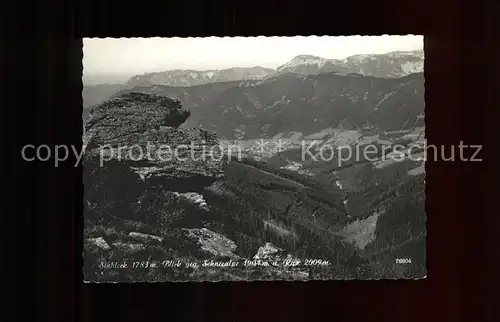 Spital Semmering Steiermark Stuhleck Schneealpe und Rax Kat. Spital am Semmering