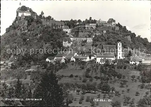 Riegersburg Festung Ortsblick Kat. Riegersburg