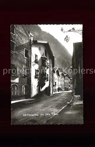 Rattenberg Tirol Strassenpartie Kat. Rattenberg