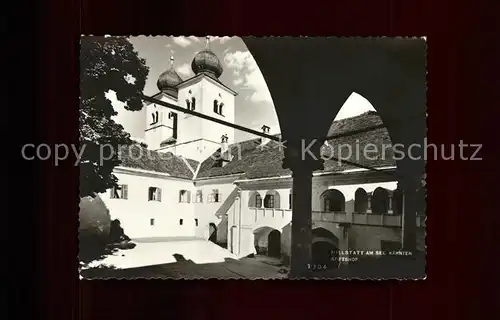Millstatt Kaernten Stiftskirche Hof Kat. Millstatt Millstaetter See
