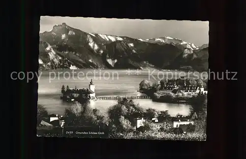 Gmunden Salzkammergut Traunsee Schloss Orth Kat. Gmunden