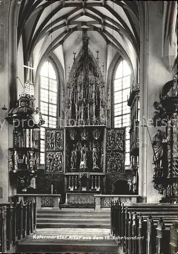 Kefermarkt Pfarrkirche Gotischer Fluegelaltar 15tes Jhdt Kat. Kefermarkt