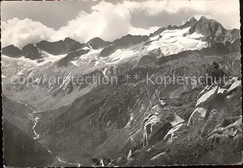 Krimml Reinbachtal mit Reichenspitzgruppe Kat. Krimml