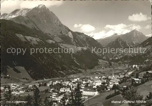 Matrei Osttirol Totalansicht Kat. Matrei in Osttirol