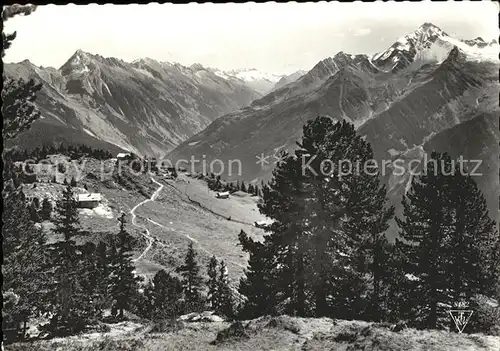 Mayrhofen Zillertal Penken mit Trandbergkolm und Ahornspitze Kat. Mayrhofen