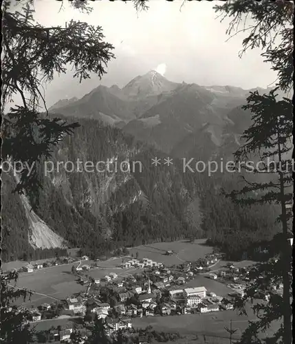 Mayrhofen Zillertal mit Ahornspitze Kat. Mayrhofen