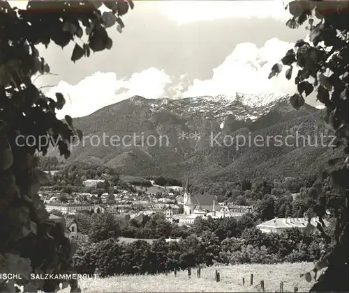 Bad Ischl Salzkammergut Ortsblick mit Dachstein Kat. Bad Ischl