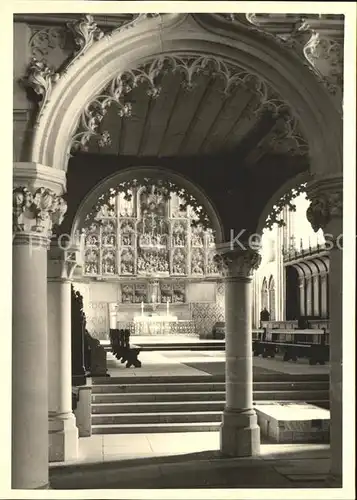 Schleswig Holstein Dom Blick durch den Lettner zum Chor / Schleswig /Schleswig-Flensburg LKR