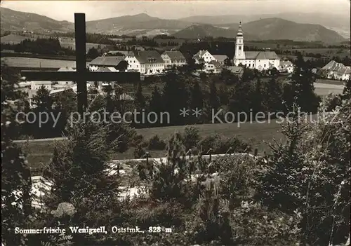 Wenigzell Teilansicht Kirche Kat. Wenigzell