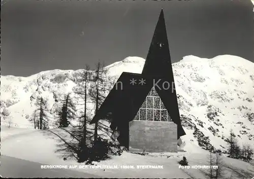 Tauplitzalm Bergkirche Kat. Tauplitz Steirisches Salzkammergut