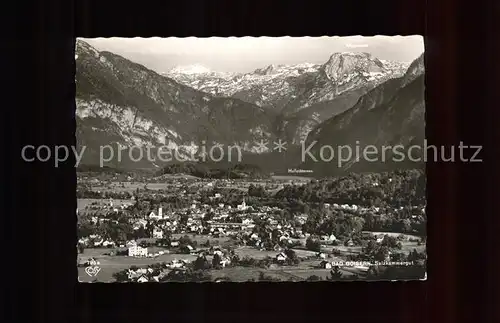 Bad Goisern Salzkammergut mit Hallstaetter See und Dachstein Kat. Bad Goisern