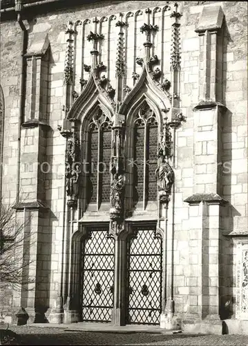 Eferding Stadtpfarrkirche Suedportal Kat. Eferding