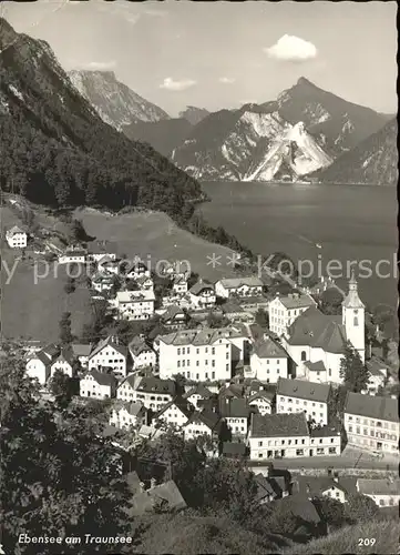 Ebensee Oberoesterreich Ortsansicht Kat. Ebensee Salzkammergut