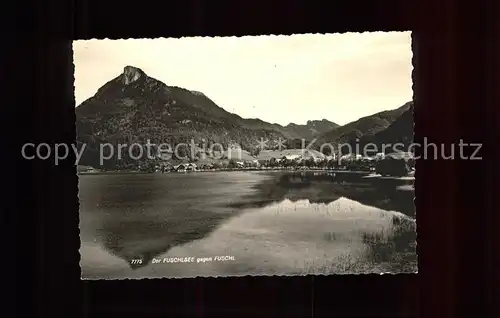 Fuschl See Salzkammergut Panorama Kat. Fuschl am See