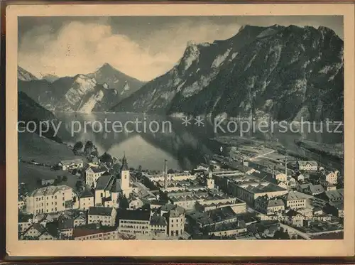 Ebensee Oberoesterreich Panorama Kat. Ebensee Salzkammergut