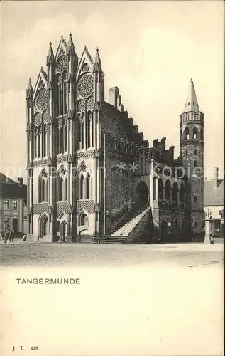 Tangermuende Historisches Rathaus Kat. Tangermuende