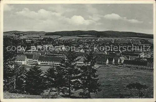 Bad Salzgitter Blick ueber die Stadt Kat. Salzgitter