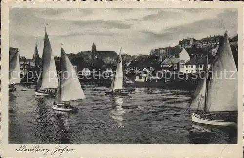 Flensburg Hafen Segelregatta Kat. Flensburg