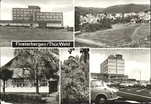 Finsterbergen Erholungsheim Wilhelm Pieck Gaststaette Waldschloesschen Blockhuette Kat. Finsterbergen Thueringer Wald