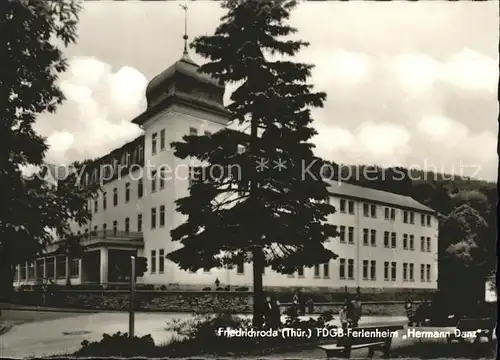 Friedrichroda FDGB Erholungsheim Hermann Danz Kat. Friedrichroda