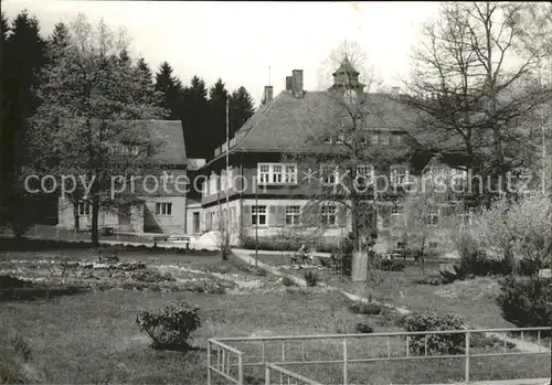 Neudorf Erzgebirge Kindergenesungsheim Bethlehemstift Kat. Oberwiesenthal