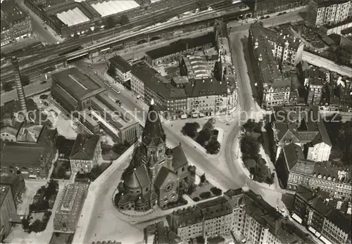 Dresden Wettiner Platz Fliegeraufnahme vor der Zerstoerung 1945