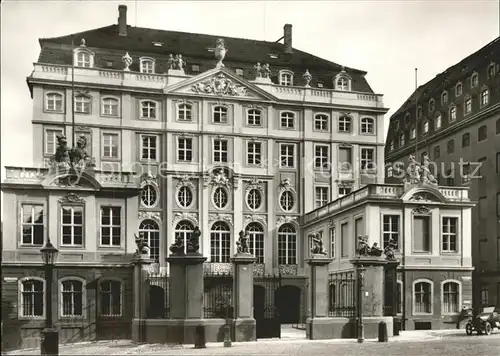 Dresden Cosel Palais vor Zerstoerung 1945