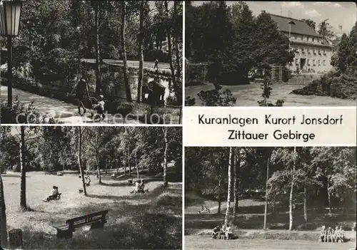 Jonsdorf Kuranlagen Zittauer Gebirge Gaststaette Kat. Kurort Jonsdorf