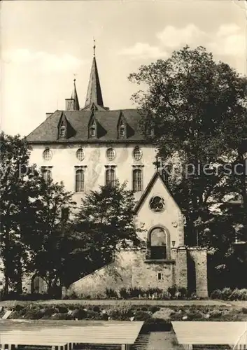 Neuhausen Erzgebirge FDGB Kulturzentrum Schloss Purschenstein Kat. Neuhausen Erzgebirge