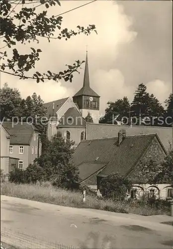 Neusalza Spremberg Ortsstrasse Kirchturm Kat. Neusalza Spremberg