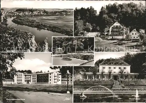 Bad Abbach Gesamtansicht Rheumakrankenhaus Schwefelquelle Hartlhof Landgasthof Waldfrieden Kat. Bad Abbach