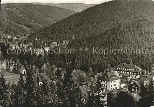 Baerenfels Erzgebirge Blick nach Kipsdorf Kat. Altenberg