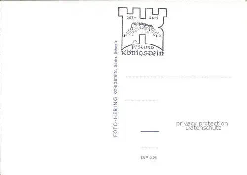 Koenigstein Saechsische Schweiz Festung Hauptportal mit Zugbruecke Kat. Koenigstein Saechsische Schweiz