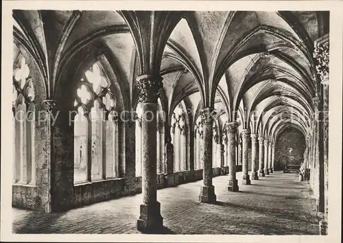 Walkenried Ehemaliges Zisterzienserkloster Kreuzgang Kat. Walkenried