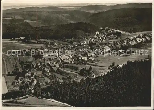 Finsterbergen Hoehenluftkurort Junkers Luftbild Bild Nr. 26904 Kat. Finsterbergen Thueringer Wald