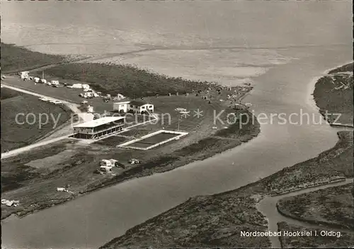 Hooksiel Nordseebad Fliegeraufnahme Kat. Wangerland