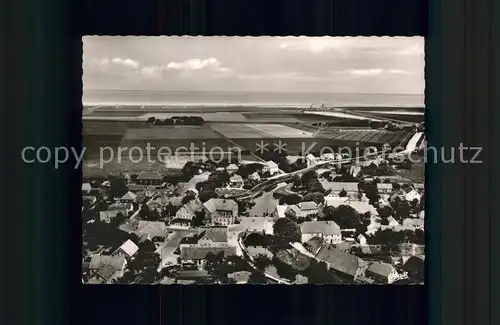 Carolinensiel Ostfriesland Fliegeraufnahme Nordseebad Kat. Wittmund