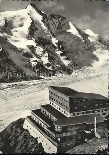 Heiligenblut Kaernten Kaiser Franz Josef Haus Bergrestaurant Grossglockner Hochalpenstrasse Pasterzengletscher Kat. Heiligenblut