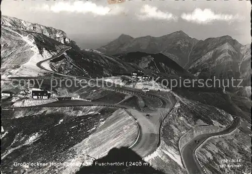 Heiligenblut Kaernten Grossglockner Hochalpenstrasse Fuschertoerl Berghaus Kat. Heiligenblut