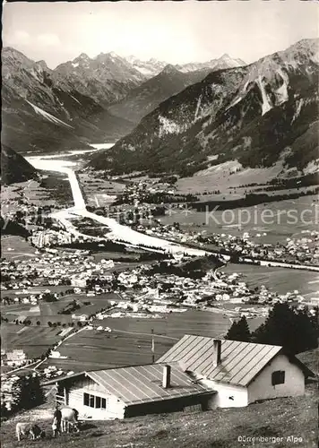 Reutte Tirol Duerrenberger Alpe Panorama Lechtaler Berge Kat. Reutte