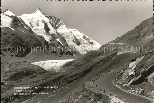 Heiligenblut Kaernten Grossglockner Hochalpenstrasse Fensterbach Wasserfall Gletscher Kat. Heiligenblut